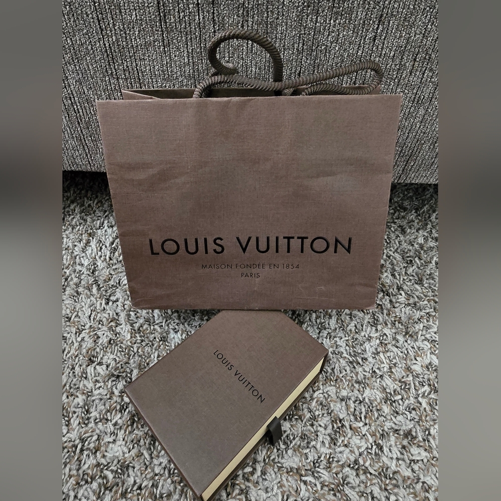 Louis Vuitton Box & Shopping Bag